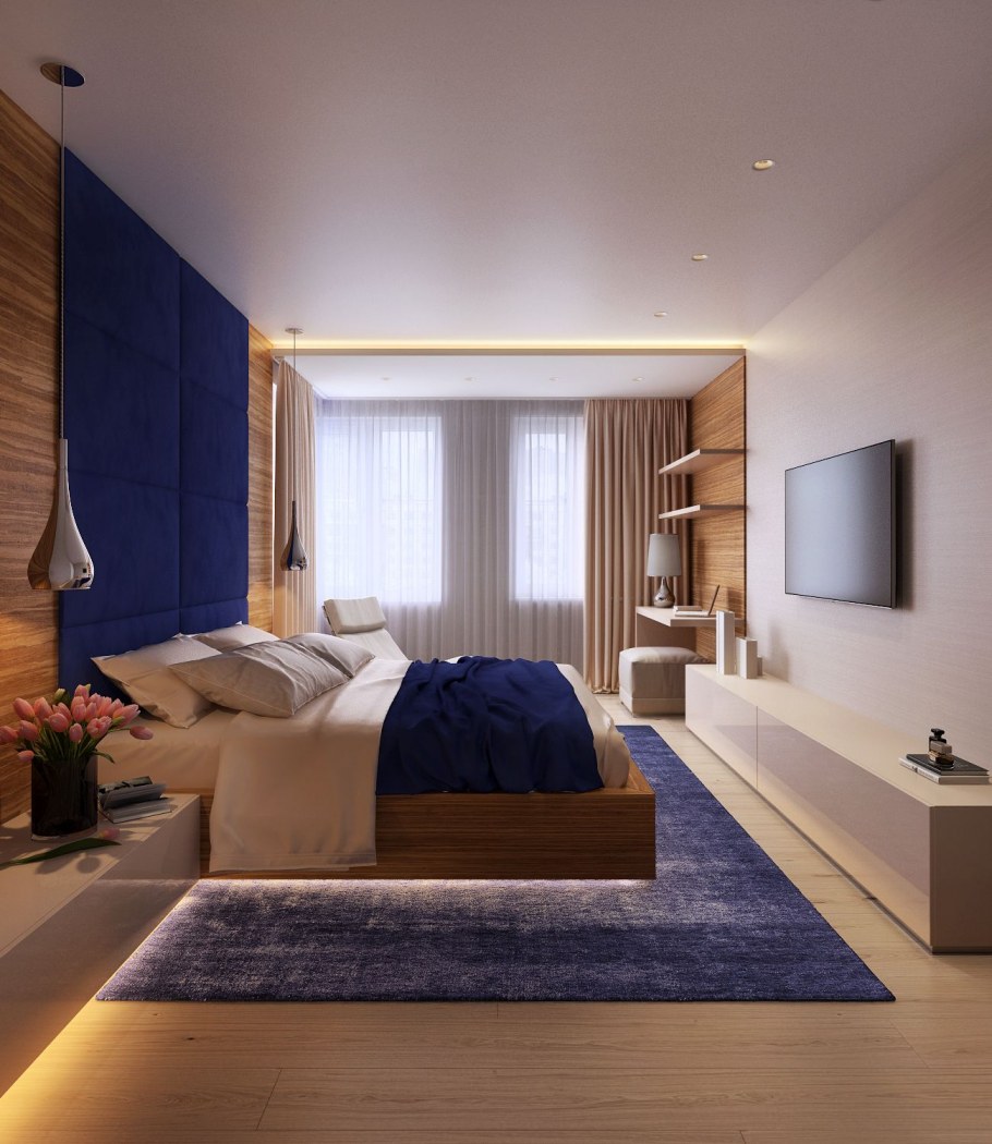 Интерьер комнаты для пары