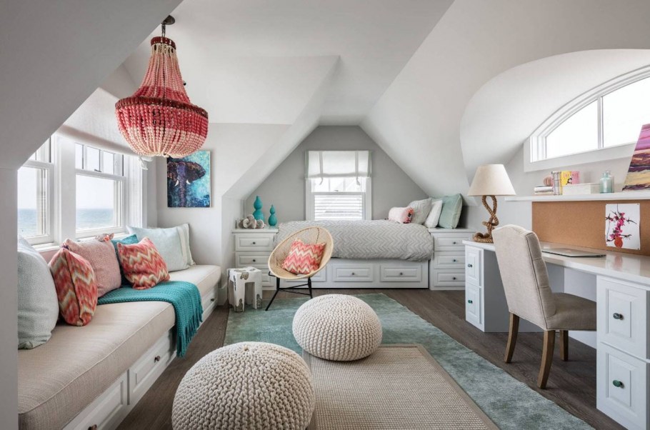 Интерьер подростковой комнаты для девочки