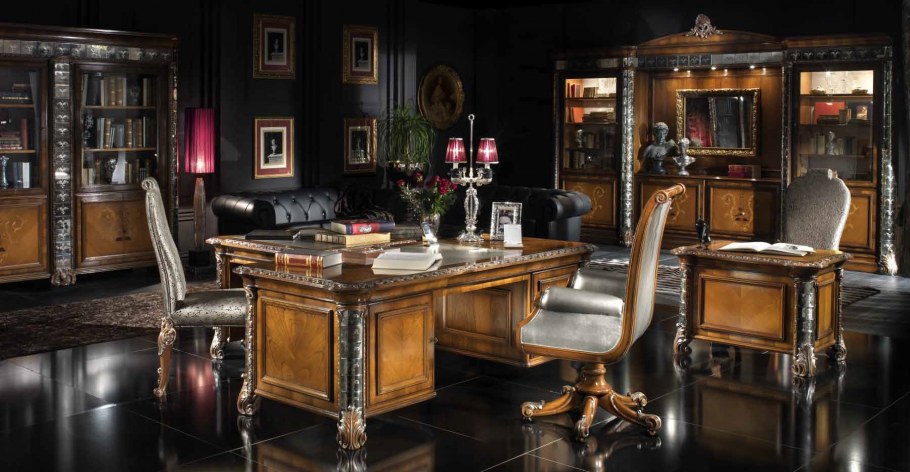 Стол руководителя в стиле Ампир