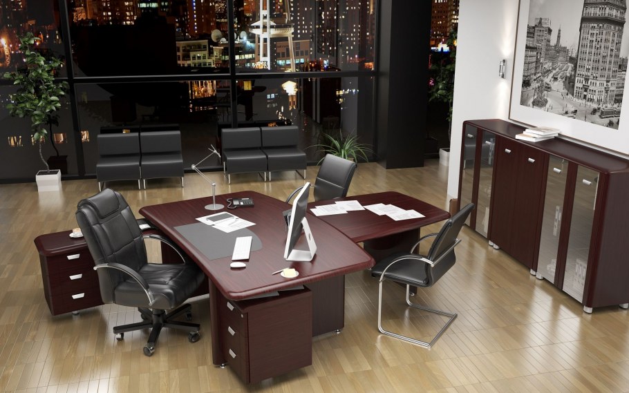 Кабинет руководителя махагон Италия