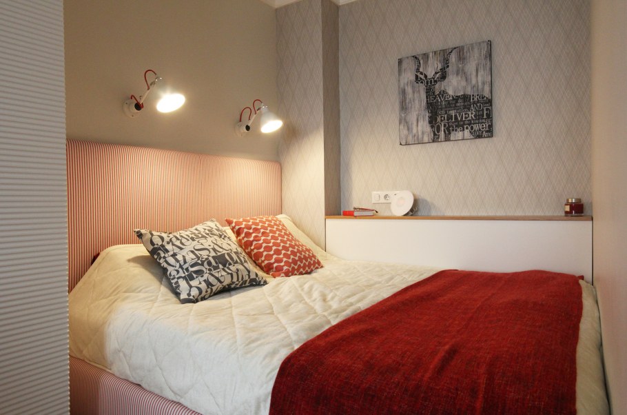 Планировка комнаты с нишей для кровати