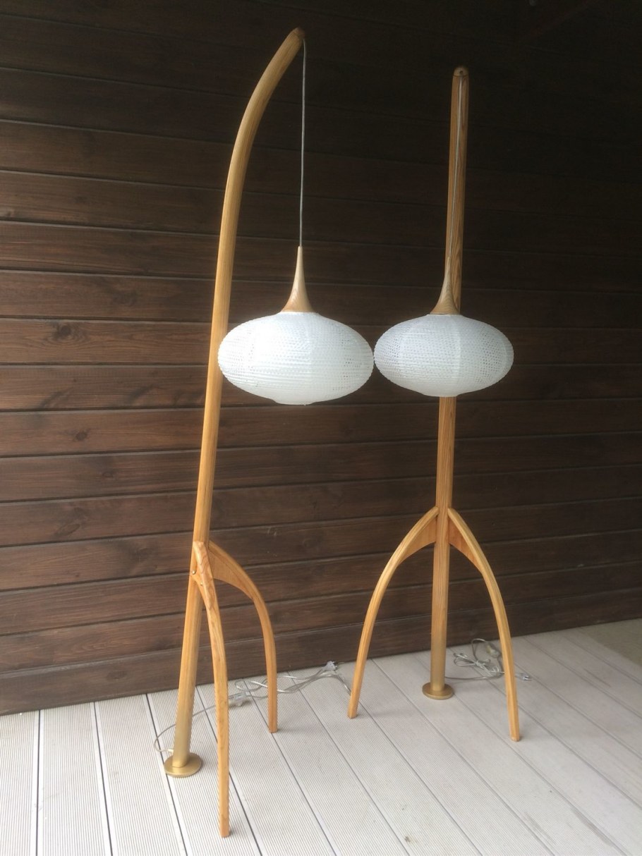 Торшер в этностиле