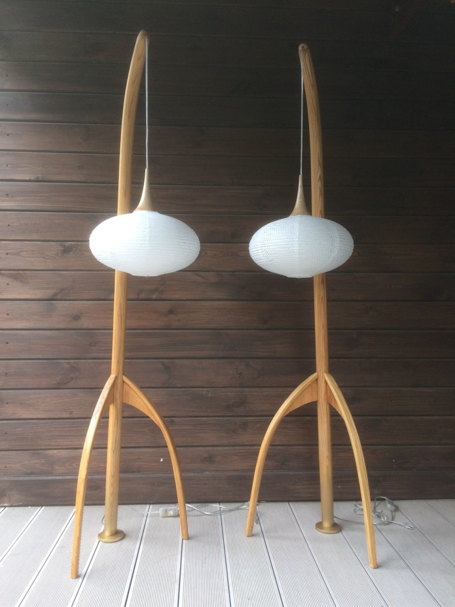 Светильник напольный в стиле этно