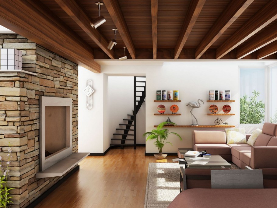 Интерьер жилой комнаты