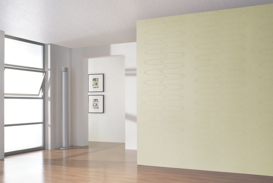 Стеклохолст под покраску в интерьере