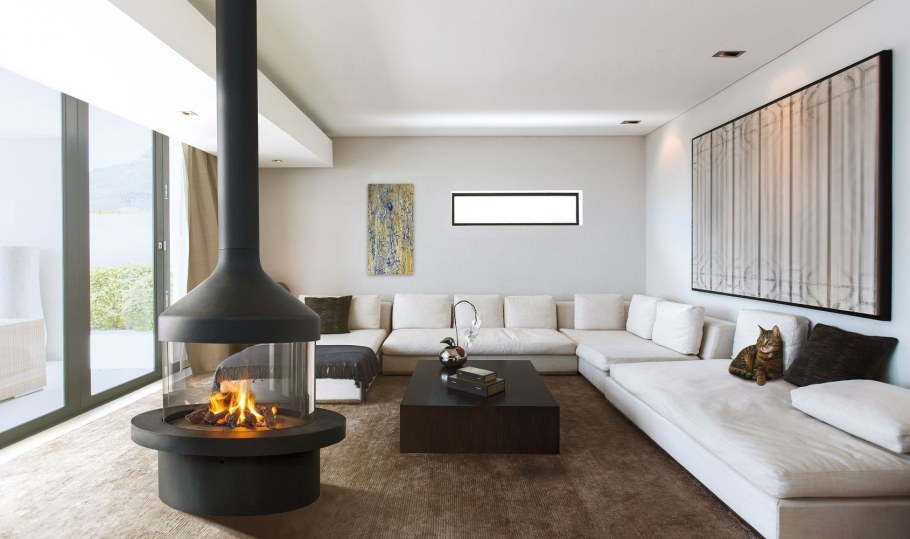 Дровяная печь-камин Focus Meijifocus