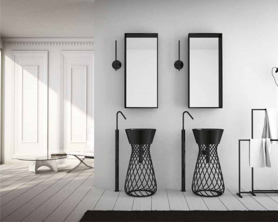 Раковина CERAMALUX напольная g-515