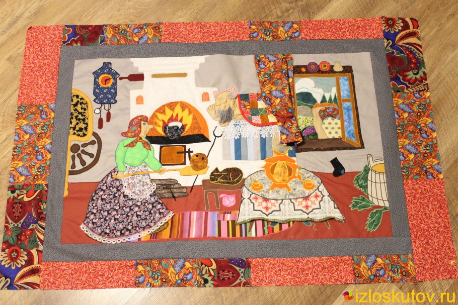 Марина Буткевич лоскутное панно