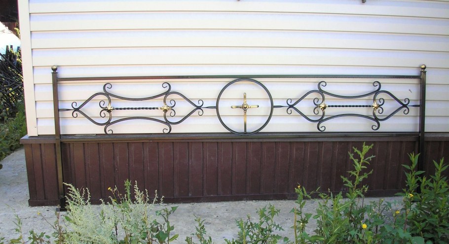 Ограждение террасы