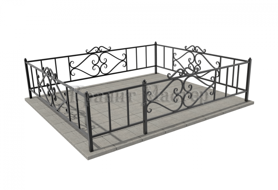 Цветы на заборе в горшках