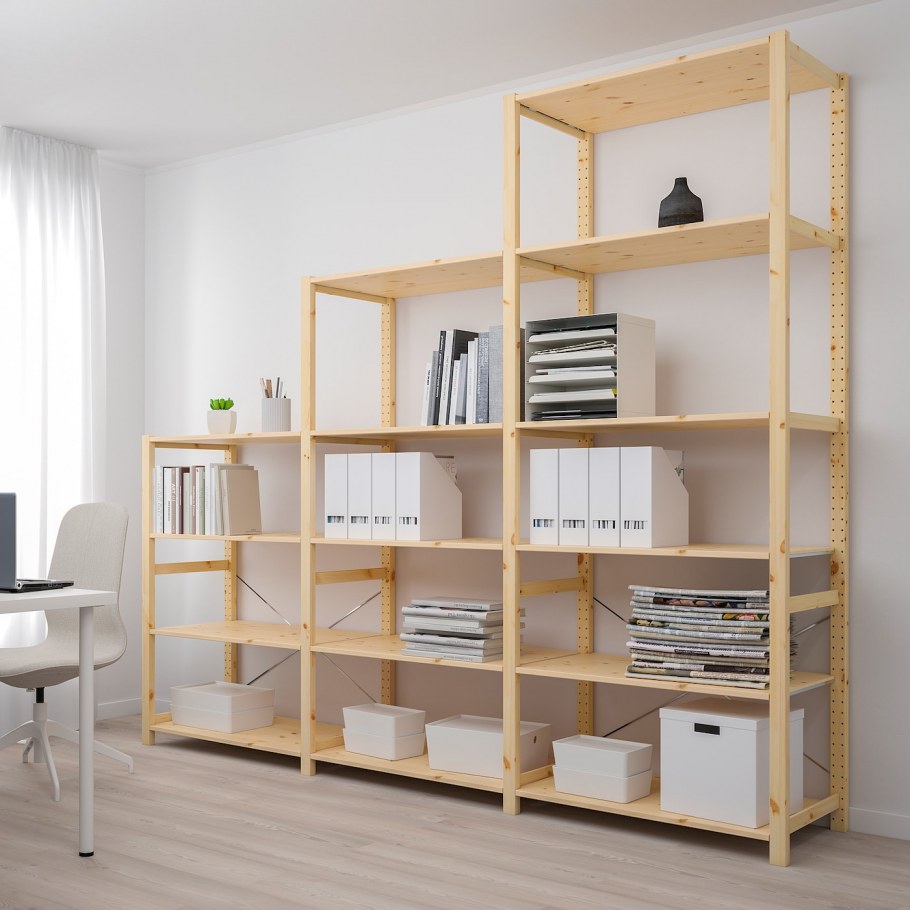 Стеллажи Ивар икеа ikea