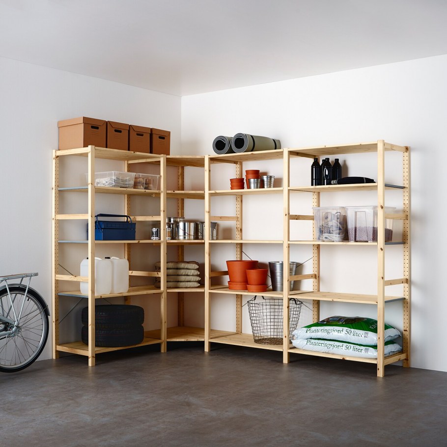 Ikea стеллаж Ивар