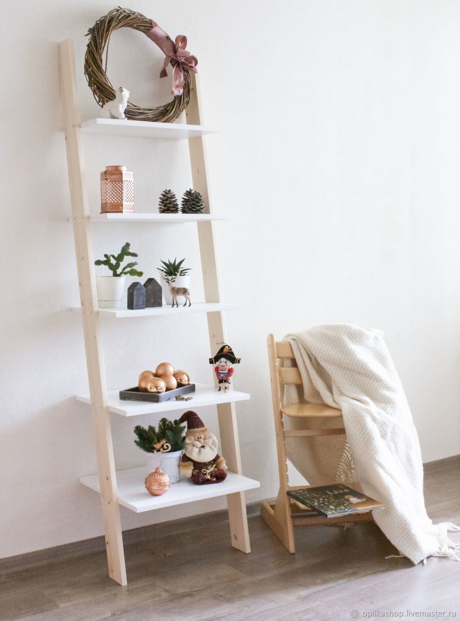 Стеллаж стремянка