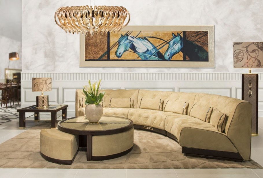 Полукруглый диван sitting around, Formitalia