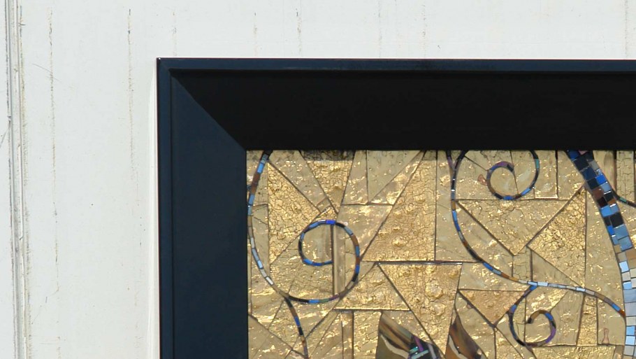 Панно ар деко золотое