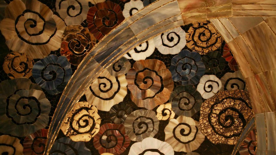 Мозаичное панно ар деко