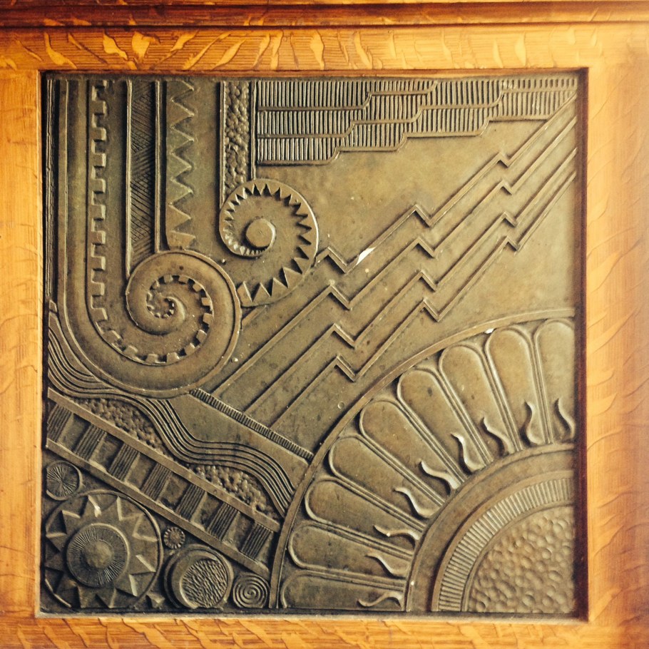 Ар деко рельеф панно