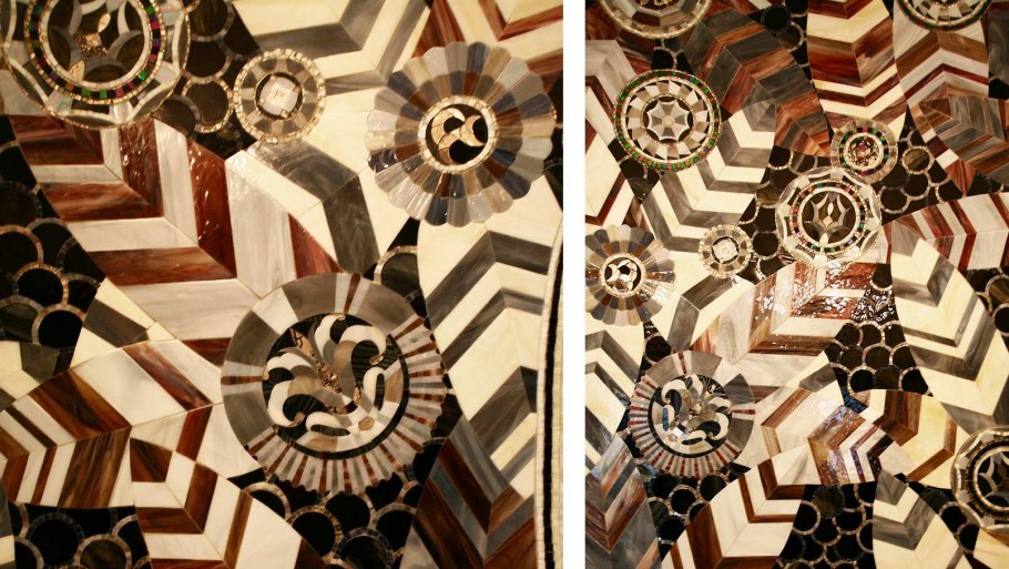 Мозаичное панно ар деко