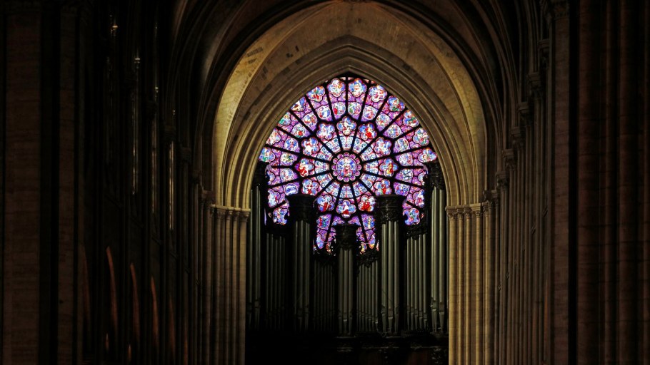 Собор сент Шапель витражи