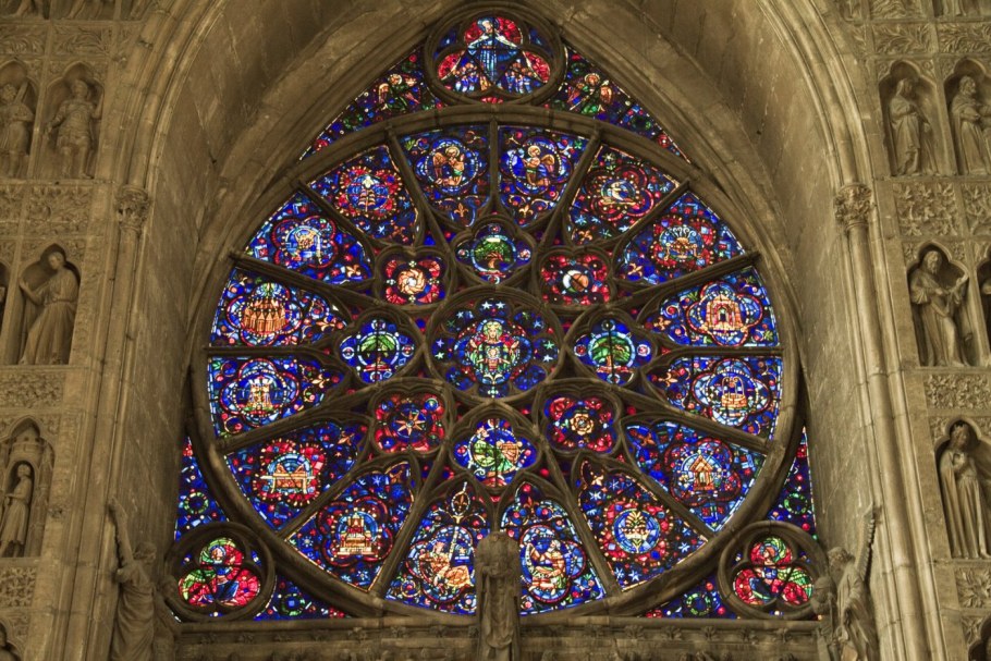 Готический собор сент-Шапель