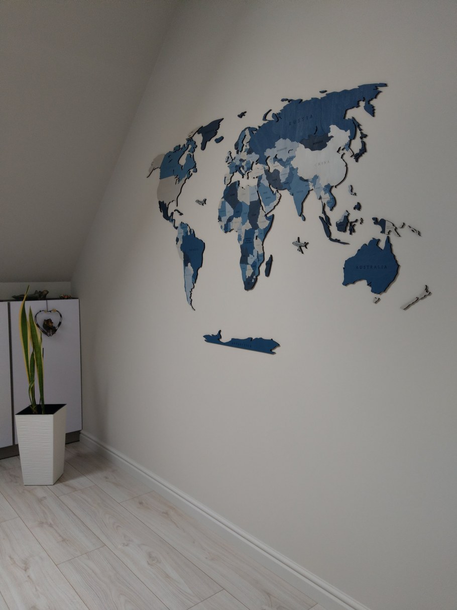 Карта мира арт