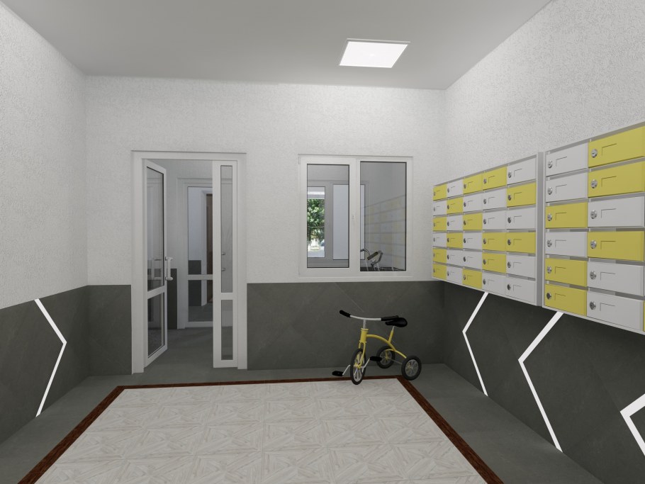 Подъезды в новостройках