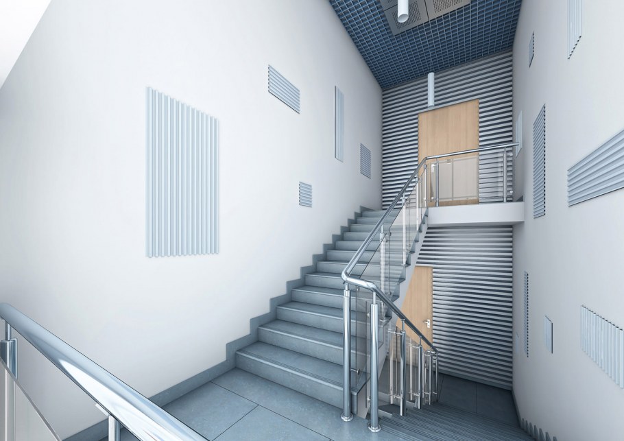 Жилой дом подъезд