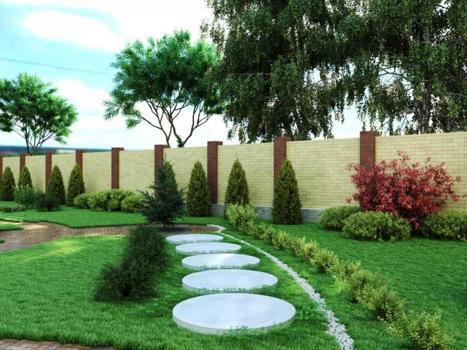 Озеленение участка