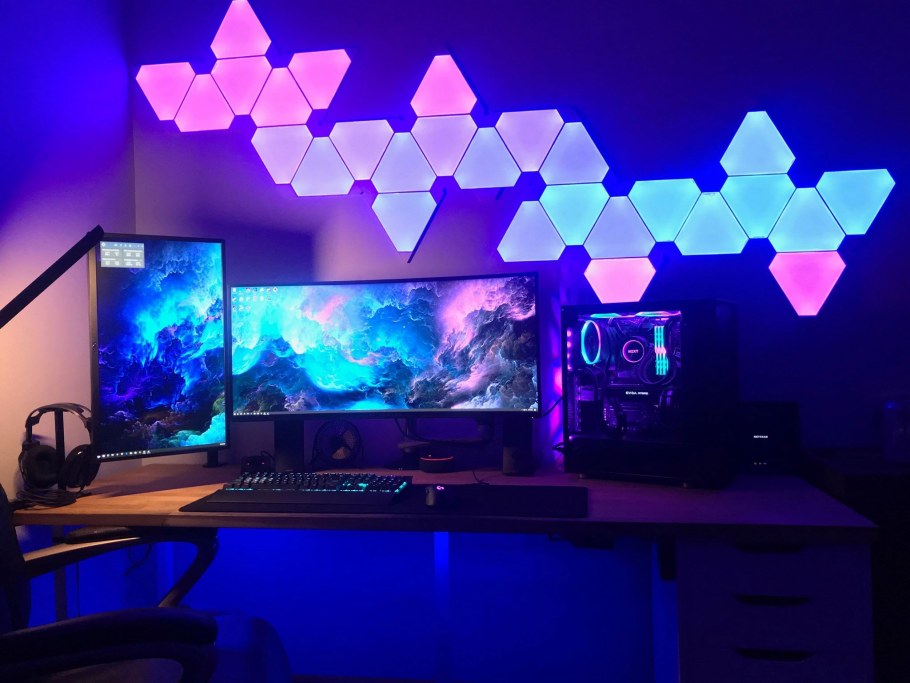 Игровая комната с подсветкой