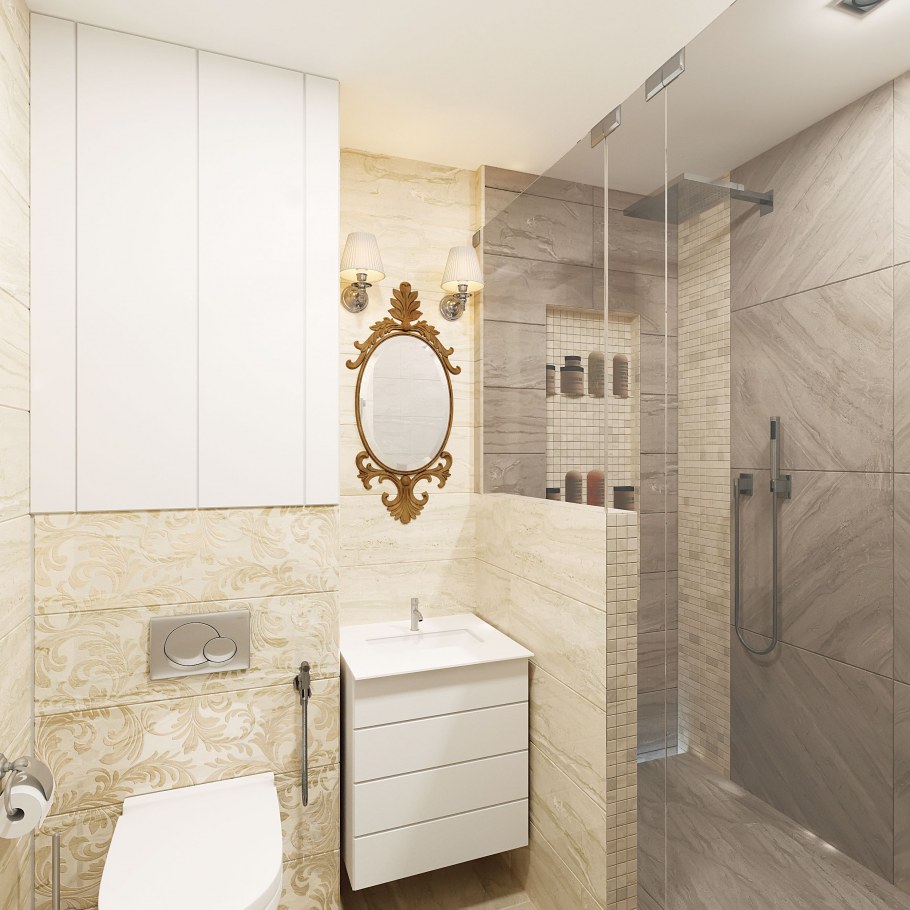 Душевая ванная Неоклассика