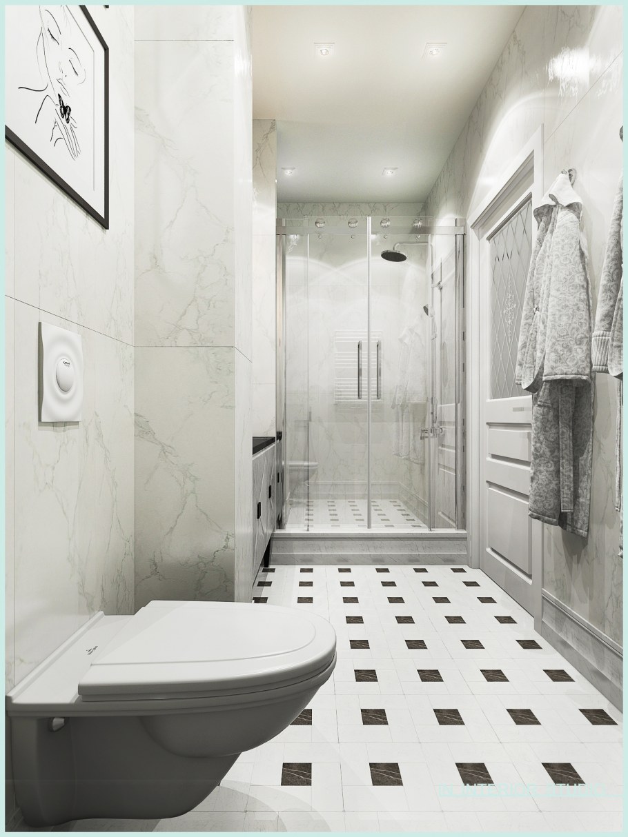 Душевая в стиле Неоклассика