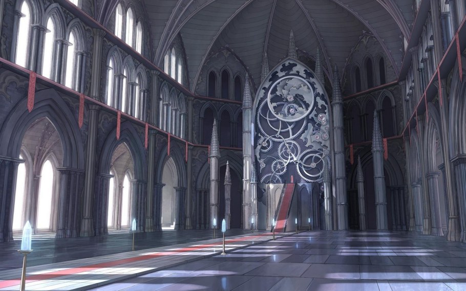 Дворец Дракулы Тронный зал