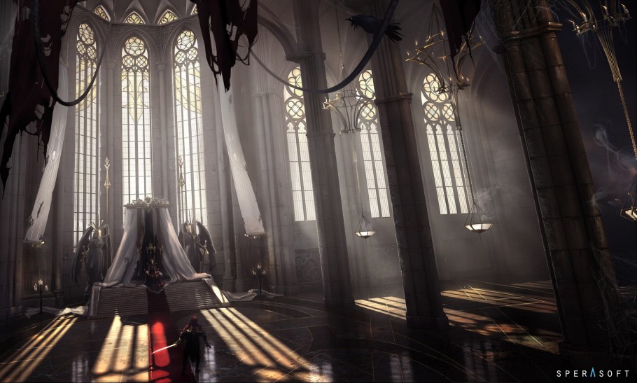 Тронный зал Final Fantasy