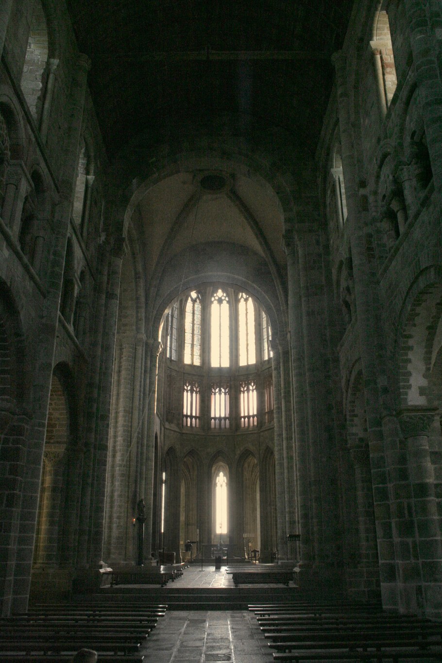 Хор аббатства Мон-сен-Мишель