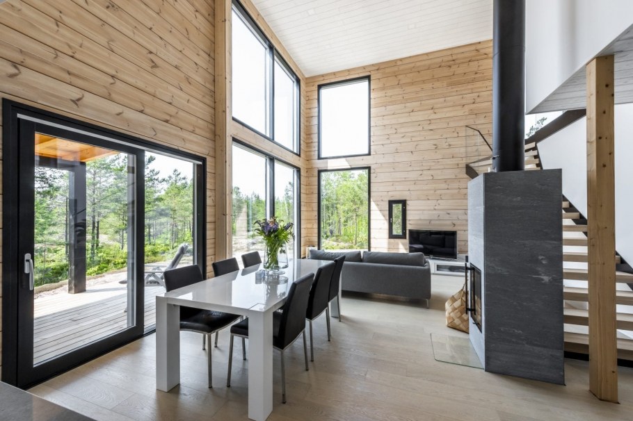 Honka интерьер спальни