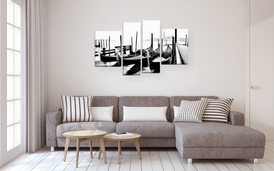 Черно-белые постеры для интерьера