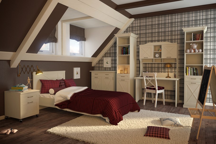 Кровать Ангстрем Кантри детская