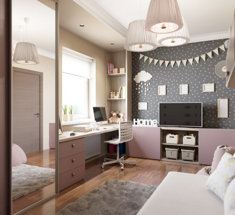 Шторы в комнату молодого человека