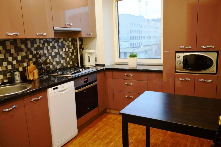 Дизайнерский интерьер кухни