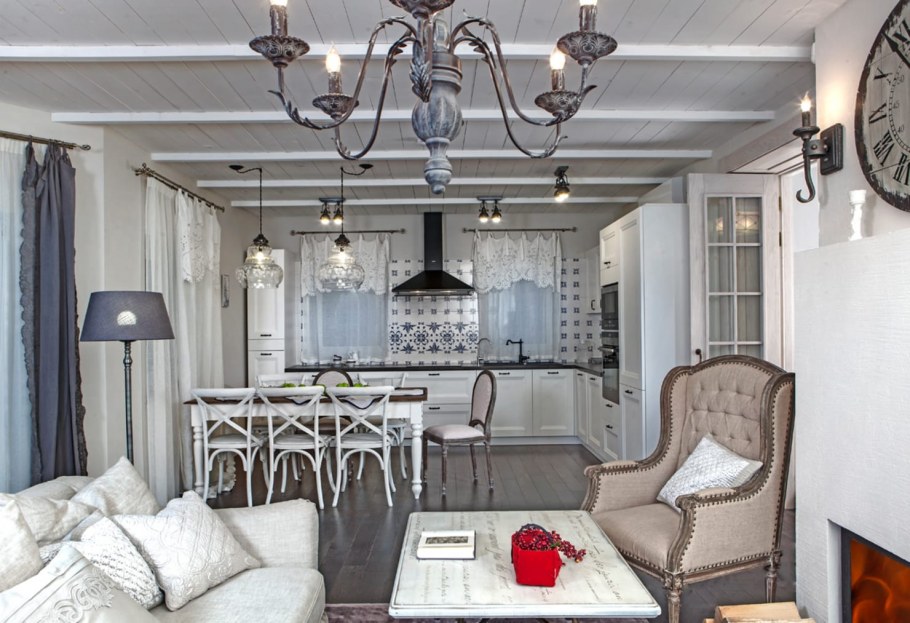 Гостиная в стиле Романтизм