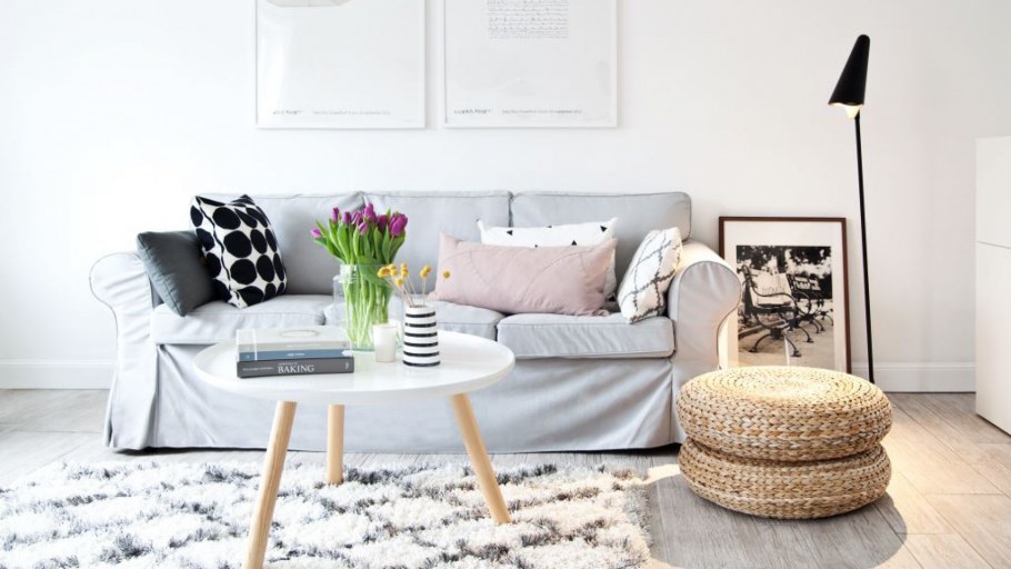 Обои в комнату в скандинавском стиле