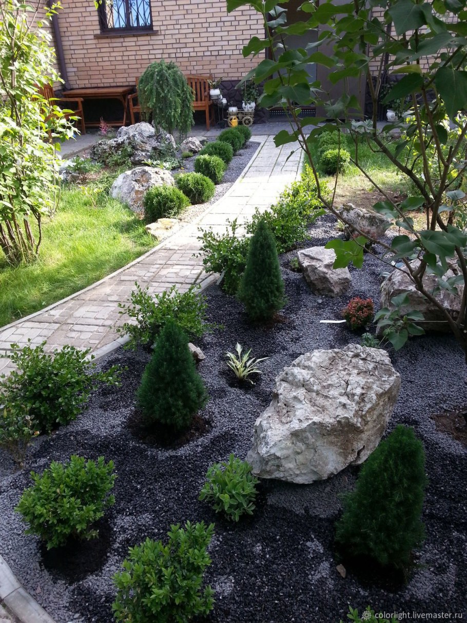 Рокарий в ландшафтном