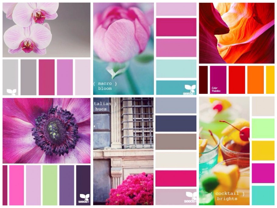 Сочетание цветов в интерьере кухни