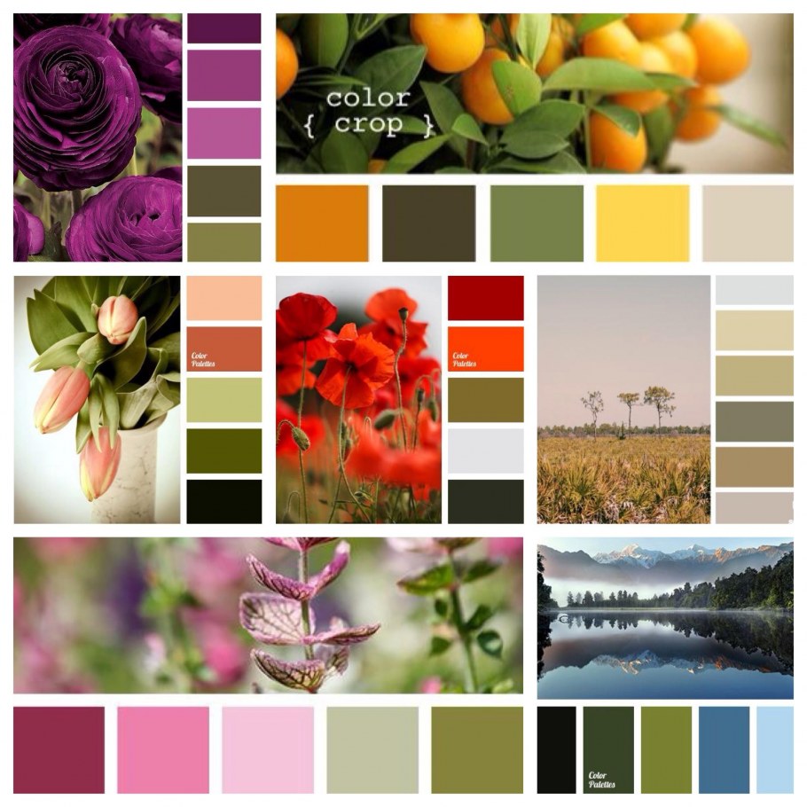 Цветовые сочетания с серым в интерьере