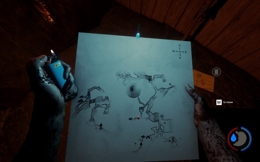 Карта пещер в the Forest