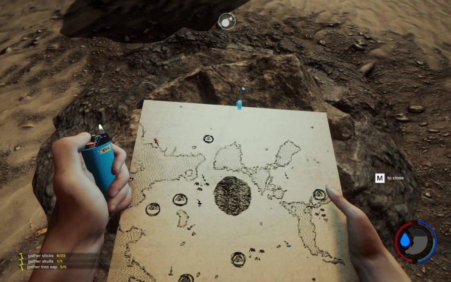 Карта the Forest