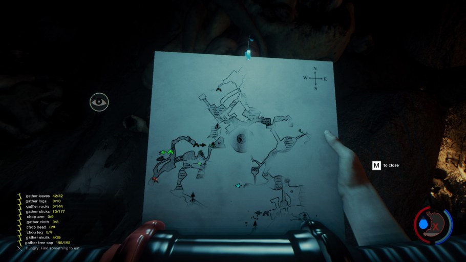 The Forest карта острова