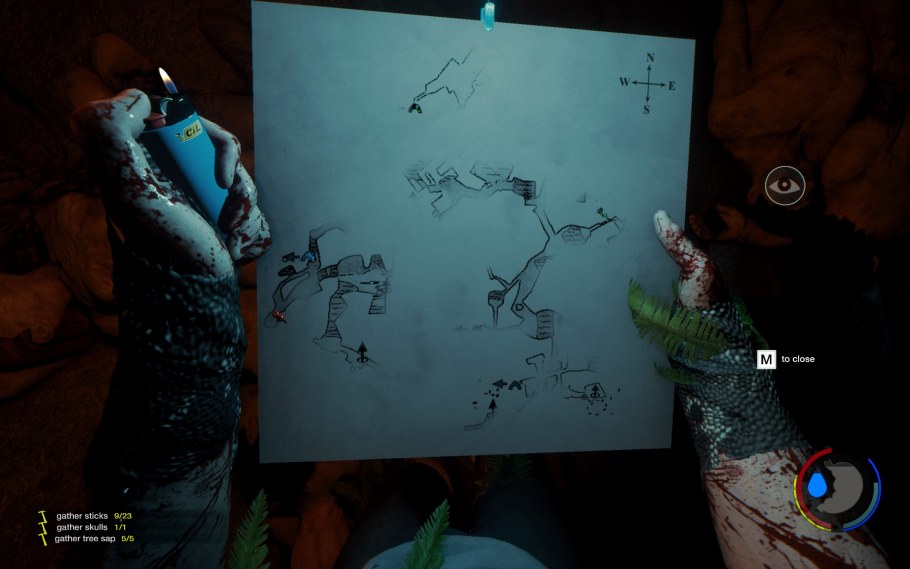 Местоположение акваланга в the Forest