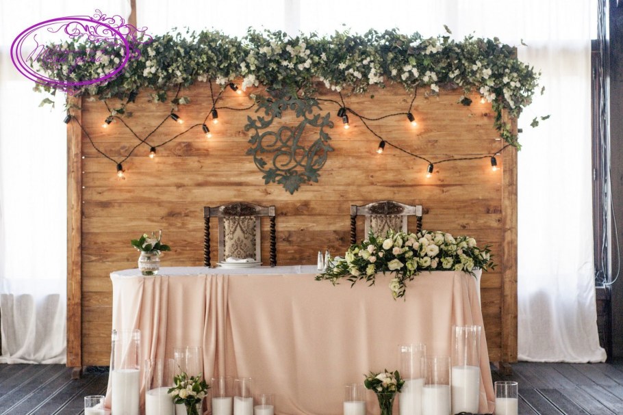 Президиум в стиле рустик