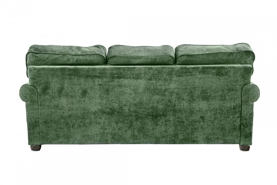 Изумрудный диван вид сзади
